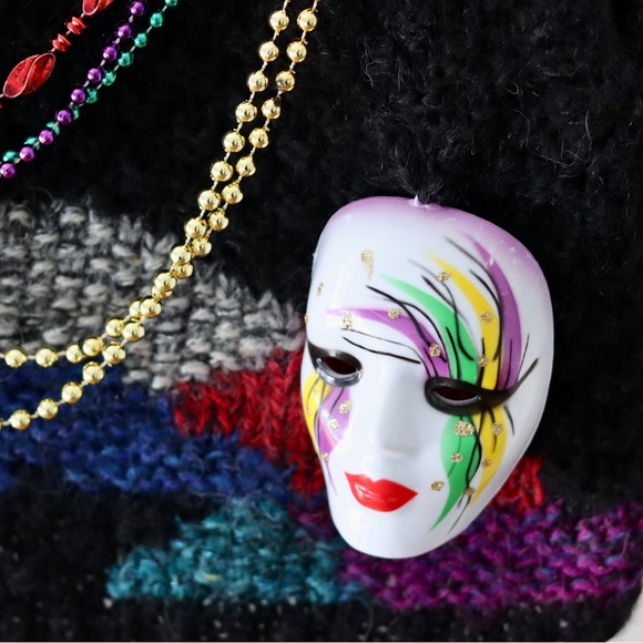 Vintage Gil Aimbez for Static ugly weird very odd sweater vest size Medium. - Picture 2 of 9